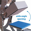 opening thermal press